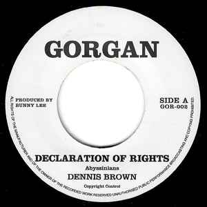 Dennis Brown – Declaration Of Rights